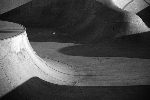 tumblr_matydvh9sZ1rgenlio1_1280 #skatepark #cement #waves