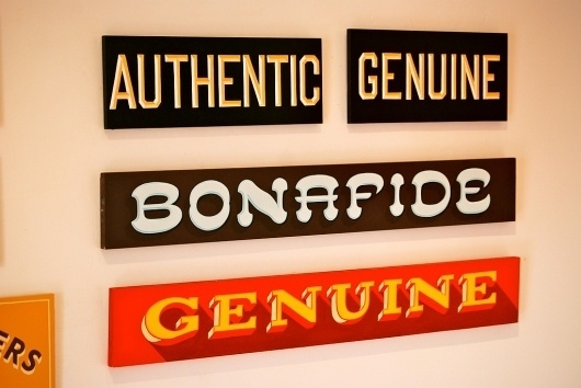 All sizes | Aaron Cruse | Flickr - Photo Sharing! #sign #type #painting #typography