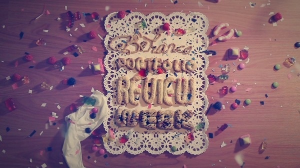 Behance Portfolio Review Week_Let's Bake Cookies on Typography Served #icing #lettering #typography #hand #party