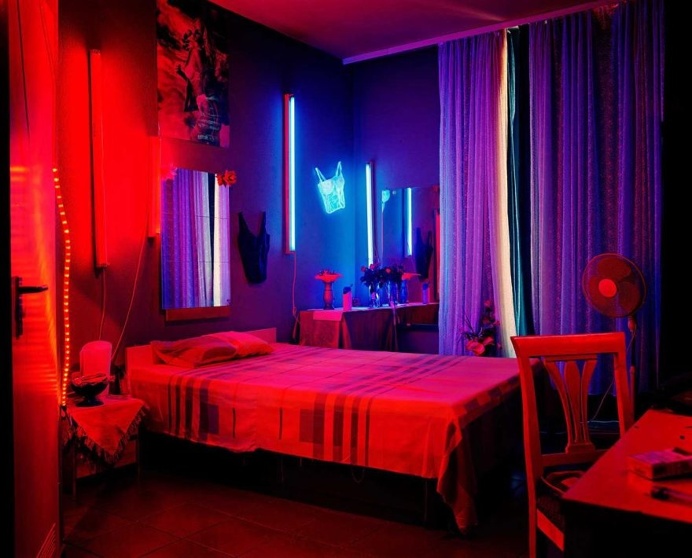 Brothels: Jasper White Captures Dramatic Interiors of Brothels in Germany