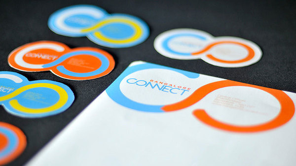 Bangalore connect #illustration #layout #branding #typography