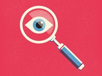 Guy Noir #glass #eye #magnifying