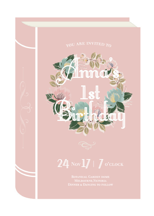 Once Upon A Time - Birthday Invitations #birthday #invitation #birthdayinvitation #paper #design #print #digitalprint #paperlust #wedding #