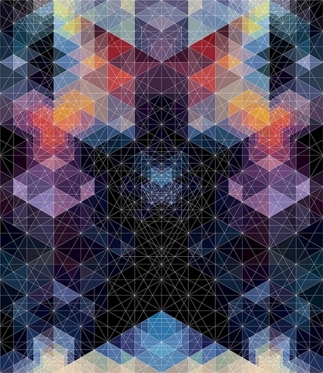 [new Art Editions] Andy Gilmore Returns With A Mesmerizing New Series - Ghostly International #gilmore #andy #prints #color #shape