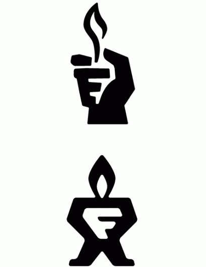 charles s. anderson design co. | Flamerite Logo Design #logo