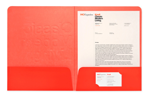 Iho5 #letterhead #branding #knoll