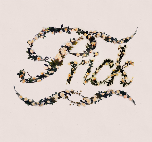 Better With Flowers on Behance #swords #curse #flowers #typography