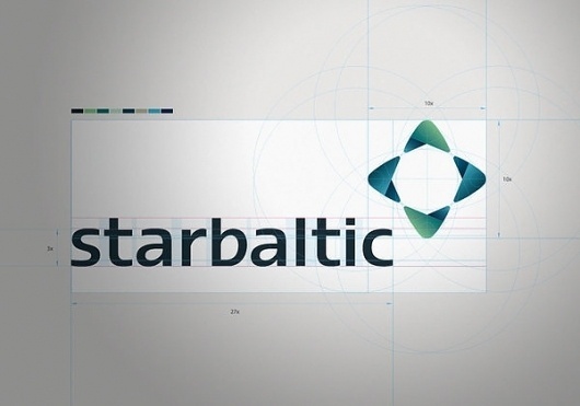 Graphic Design & Web Design Blog: Denis Olenik's Starbaltic Logo Development #logo #design