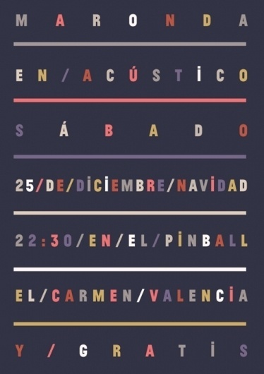 Maronda (Posters 2009/10) on the Behance Network #print #colors #poster