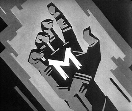 Fritz Lang «M» | M Eine Stadt sucht einen Mörder, filmstill #card #fritz #title #lang