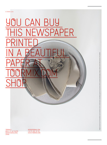 Toormix New Papers on the Behance Network #poster