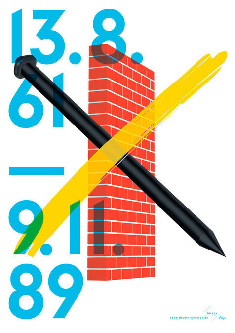 Mauer Weg Plakat #poster