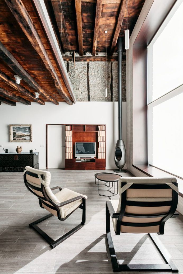 Traditional Basque House Converted into Two-Family Residence 6