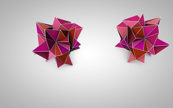 low poly sphere displaced from bartbrinkman.com #objects #cristals #fractals #poly #low