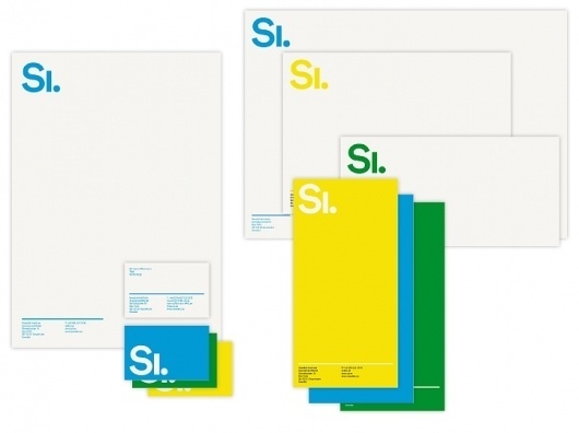 Identity | Stockholm Designlab #stationary #branding #head #letter #logo