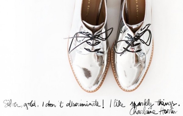 Elements of Style/Jessica #silver #oxfords