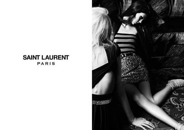 Natalie Westling and Nastya Sten by Hedi Slimane #fashion #photography #inspiration