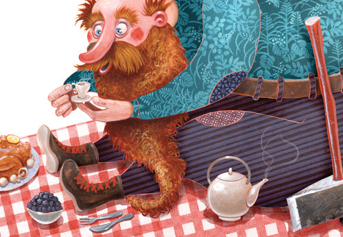 Bellebrute Threeinabox.com #threeinaboxcom #illustration #bellebrute #kids #kidsbook