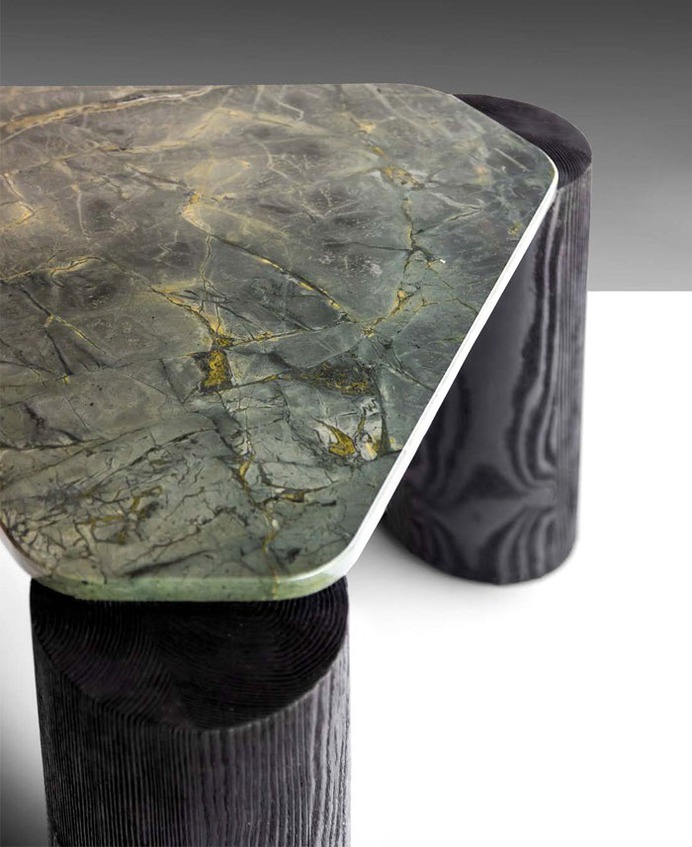 Magnifico Coffee and Side Table by Adam Court - InteriorZine