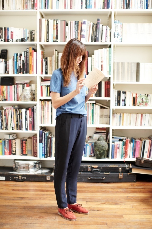 Two Tone Silk Pants #fashion #women