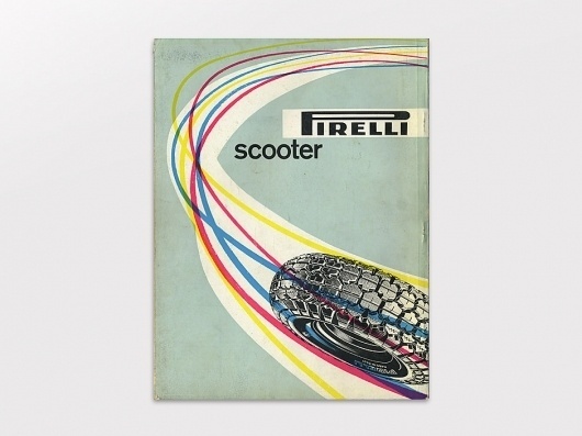 Display | Pirelli Scooter Advertisement Max Huber | Collection #pirelli