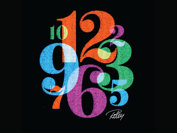 Escafina Numbers numbers upright script escafina