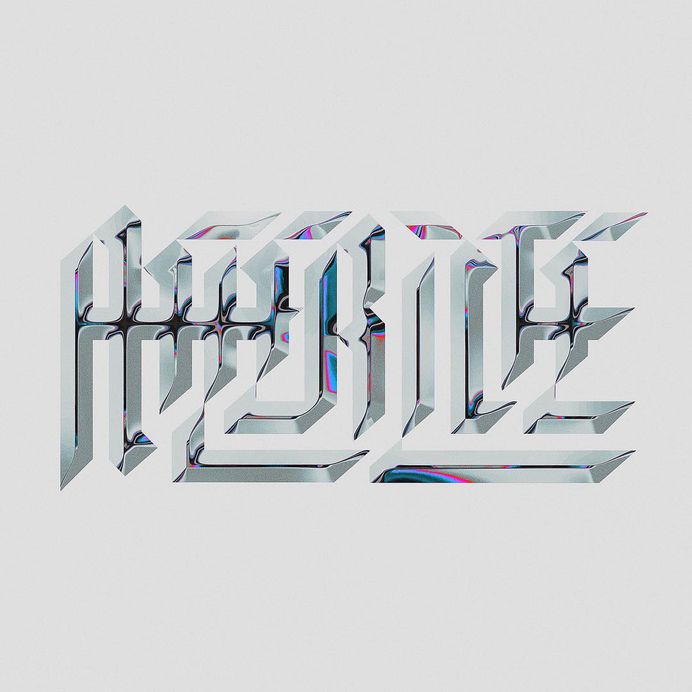 Been playing with this way too long… let me know your thoughts in the comments!🐉 #typelover #chrome #typographic #goodtype #swissdesign #customtype #dailytype #typelab