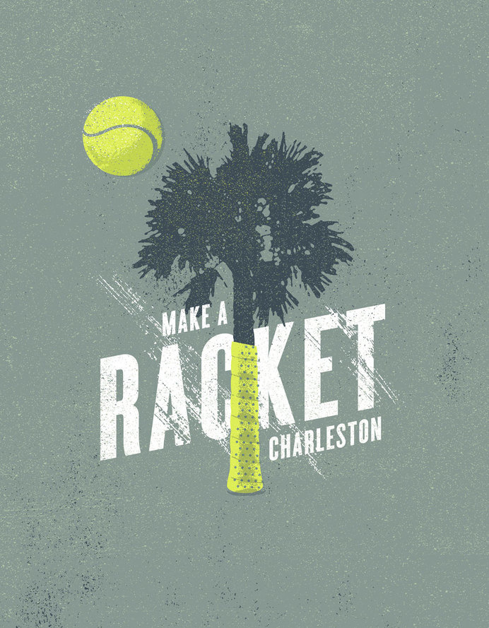 FAMILY_CIRCLE_CUP_TREE_RACQUET_J_FLETCHER_DESIGN #illustration #tea #tennis #poster