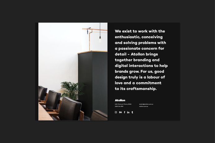 Atollon | Launch Zine on Behance