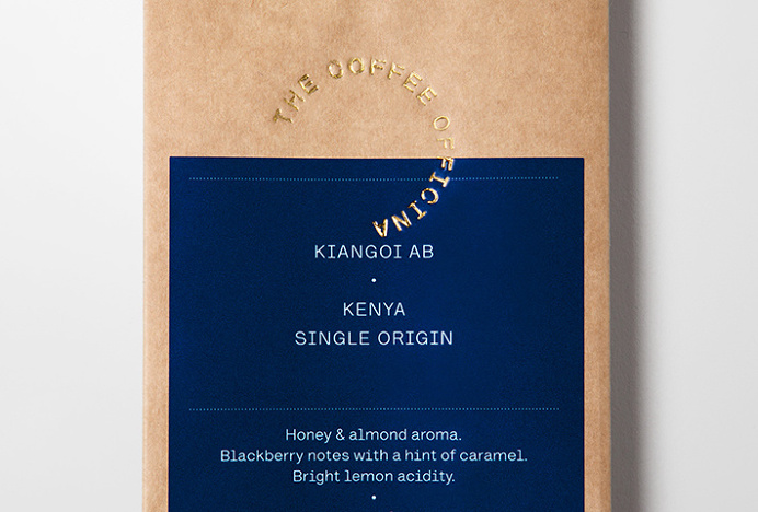 The Coffe Officina by Morse Studio #bag #coffee #packaging