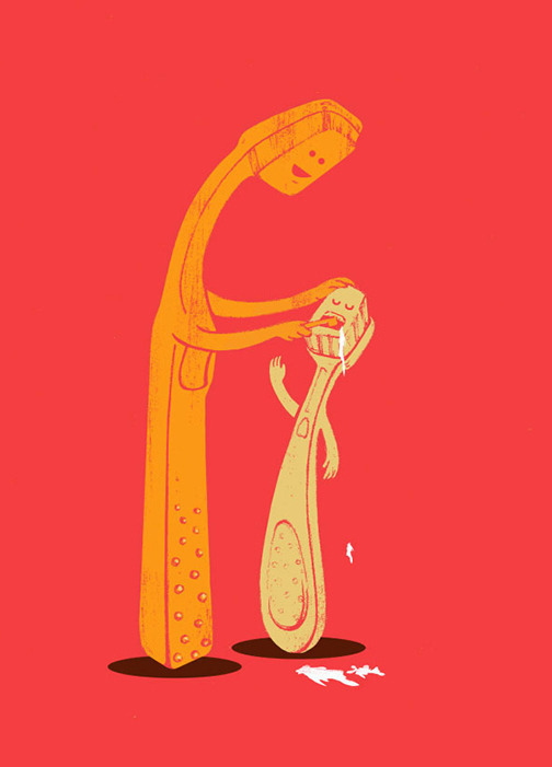 Good morning!! #teeth #hygiene #design #child #toothbrush #illustration #art #brush #cute #dentist