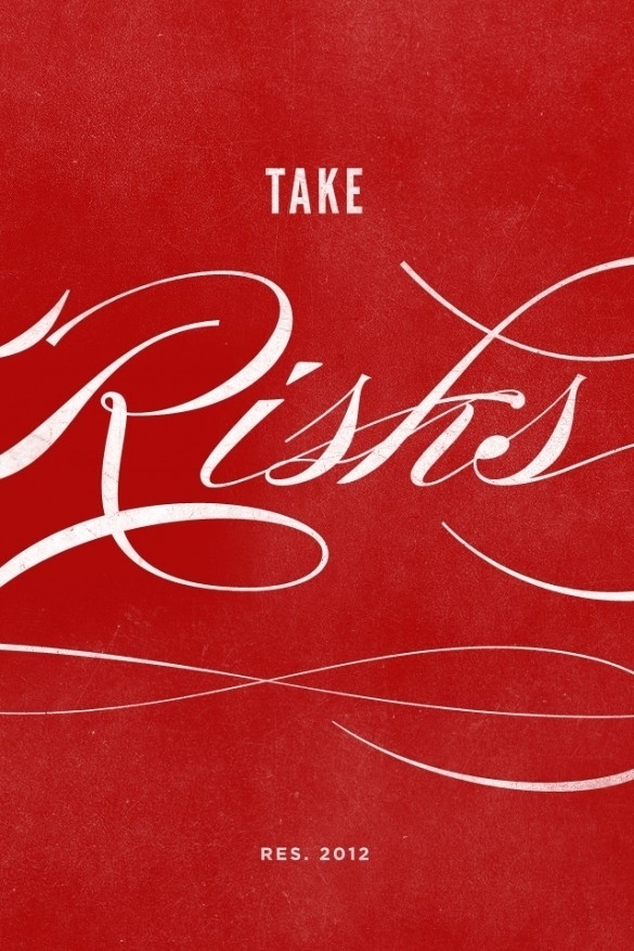 New Year's resolutions #illustration #typograhy #poster