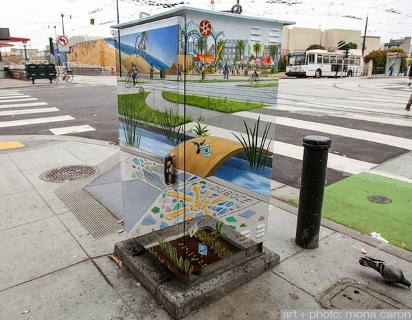 Manifestation Station by Mona Caron #art #street