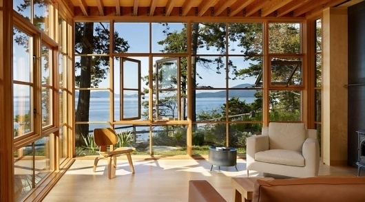 Miller Hull - Davis Residence #ocean #millerhull #architects #wood #architecture #view