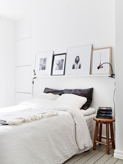 CJWHO ™ (A home with feminine simplicity) #white #design #bedroom #interiors #frames #photography #architecture