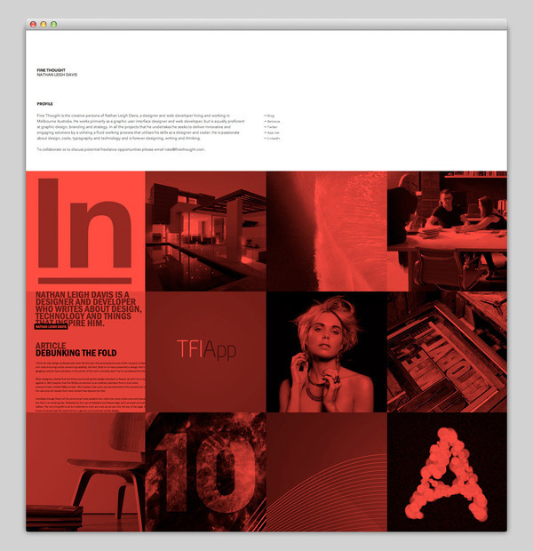 Websites #white #red #minimalistic #portfolio #black #clean #website #grid #square #web