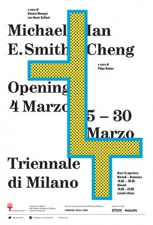 Michael E. Smith & Ian Cheng Exhibition, Triennale di Milano, Poster by Mousse Magazine, 2014. #poster