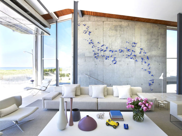 Eco-friendly House with Exposed Concrete Panels - #decor, #interior, #homedecor, home decor, interior design