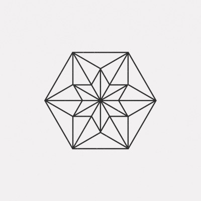 DAILYMINIMAL: #FE16-481 A new geometric design every day