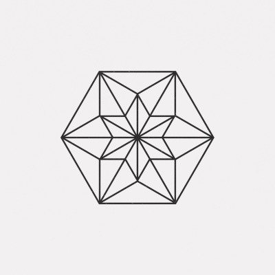 DAILYMINIMAL: #FE16-481 A new geometric design every day