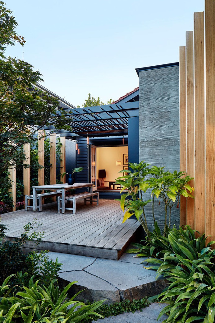 Locally Sourced Wood Was Used In This House Interior To Create A Cozy Feeling