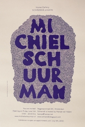 ​w​w​w​.​h​a​n​s​j​e​.​n​e​t #van #poster #hansje #halem #typography
