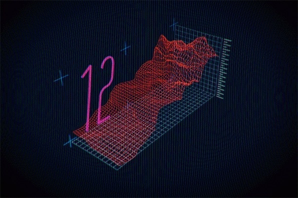waves on the Behance Network #animation #gif #wave