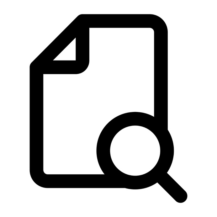 See more icon inspiration related to search, document, business and finance, archive, file and interface on Flaticon.