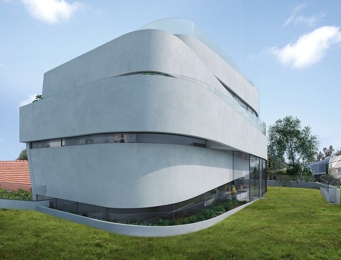 Bouncing Coin House Itay Friedman Architects
