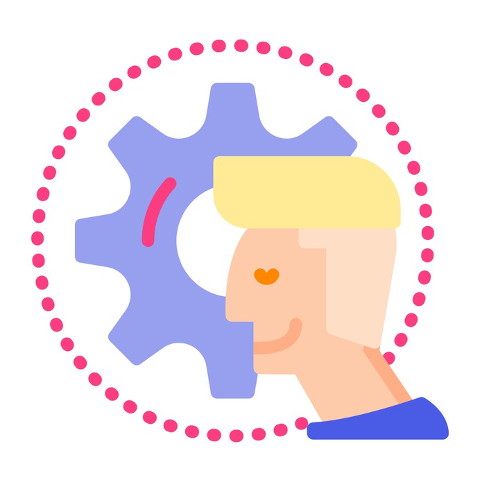 See more icon inspiration related to process, thought, think, mind, business and finance, thinking, gears, knowledge, intelligence, education, user, gear and people on Flaticon.