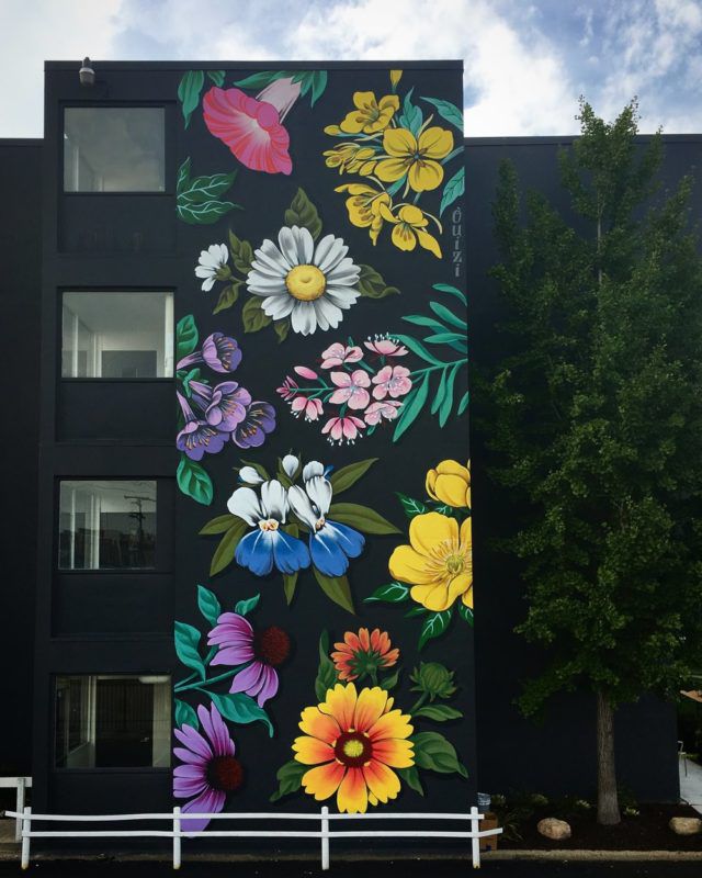 Stunning Huge Murals Floral by Ouizi 4