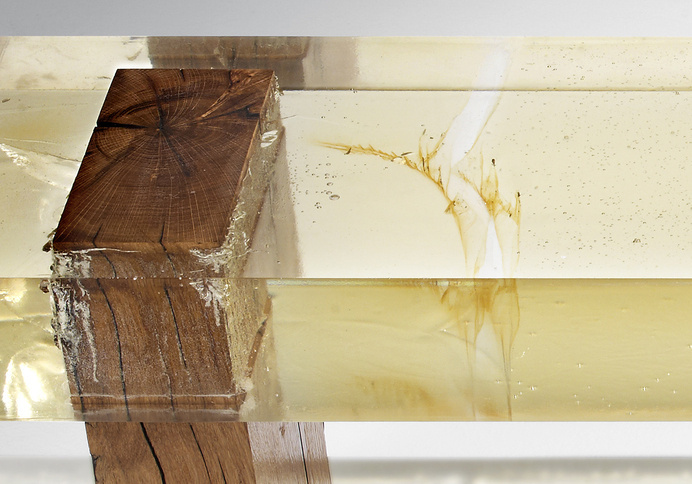nucleo #wood #fossil #bench