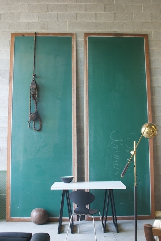 Mammoth Vintage School Chalkboards : Factory 20 #interior #school #design #chalkboard