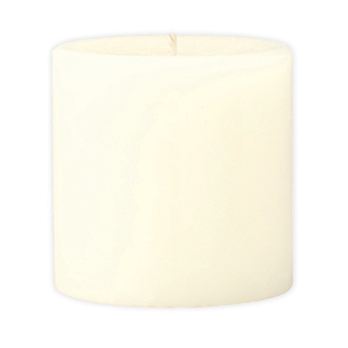 Crackle Pillar Vanilla & Brown Sugar Scented Candle, 7cm x 7cm